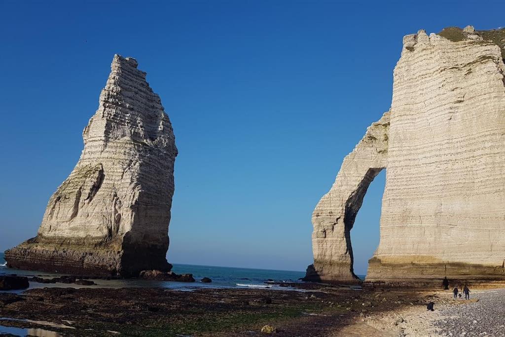 הוילה Bretteville-du-Grand Caux Joli Pied A Terre A 2 Pas D'Etretat מראה חיצוני תמונה